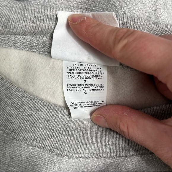 Champion Reverse Weave Crewneck Sweatshirt Cruisin’ Down Stadium Way - Picture 5 of 5